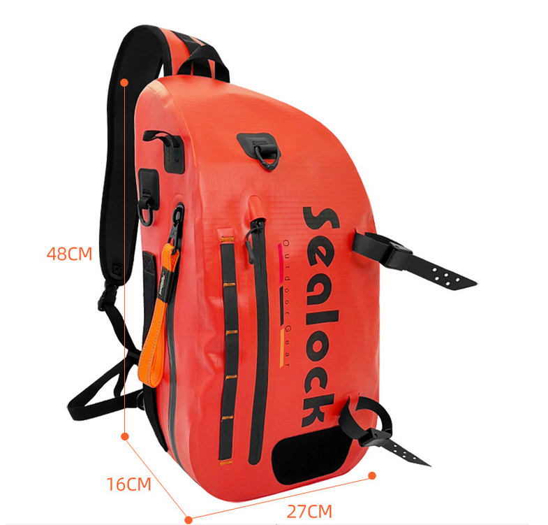 De introductie van een waterdichte slingpack voor het vissen