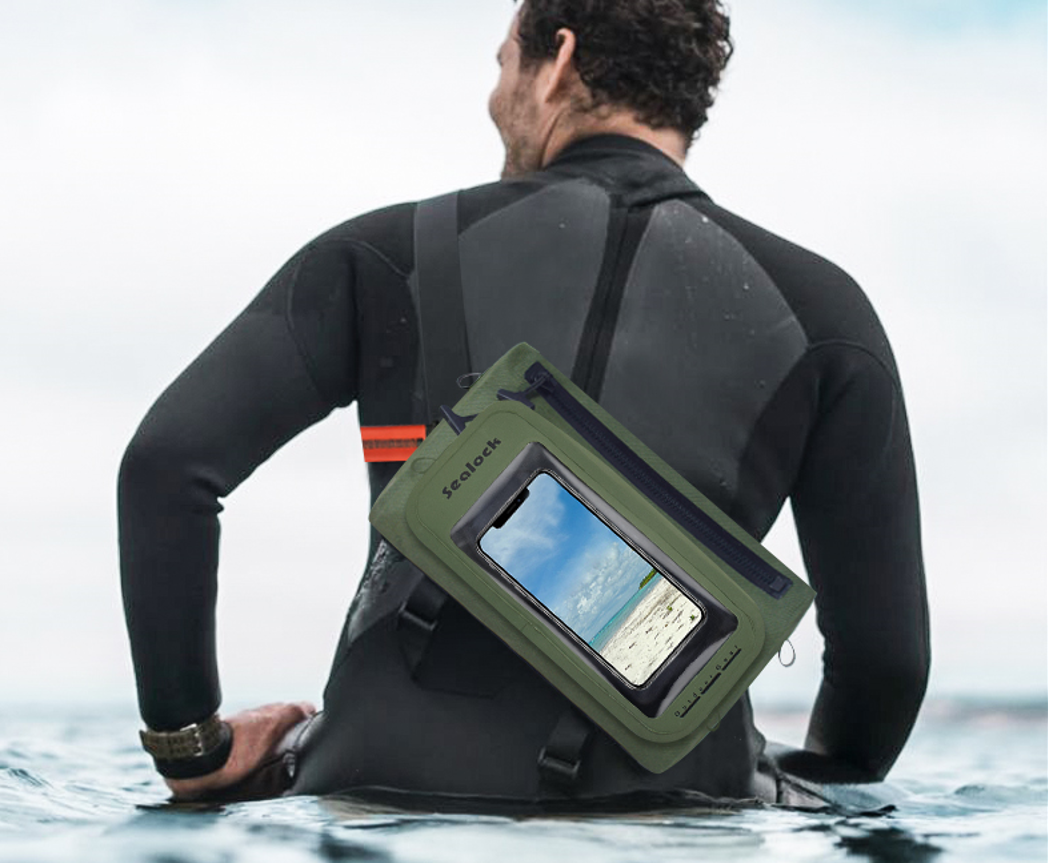 Sealock AquaSeal waterdicht etui met individueel telefoonhoesje voor watersport