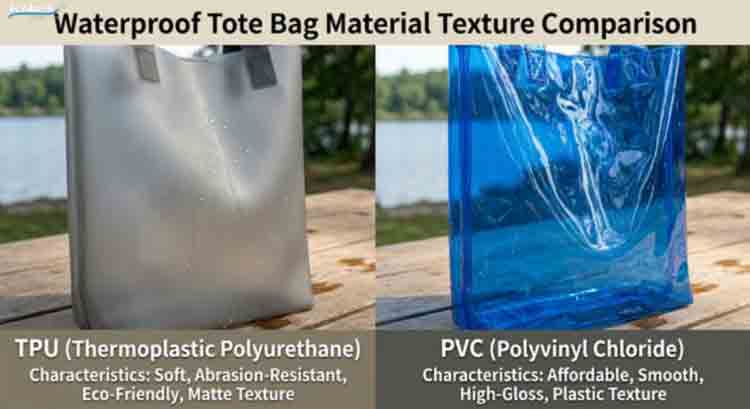 Waterdichte plunjezak van TPU versus PVC, welk materiaal langer meegaat