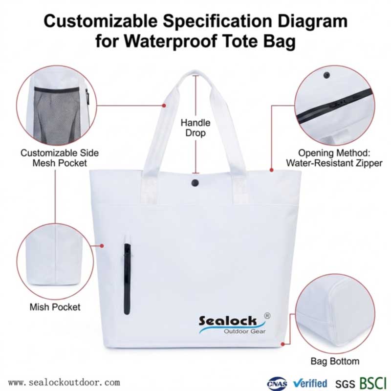 OEM waterdichte draagtasaanpassingsgids