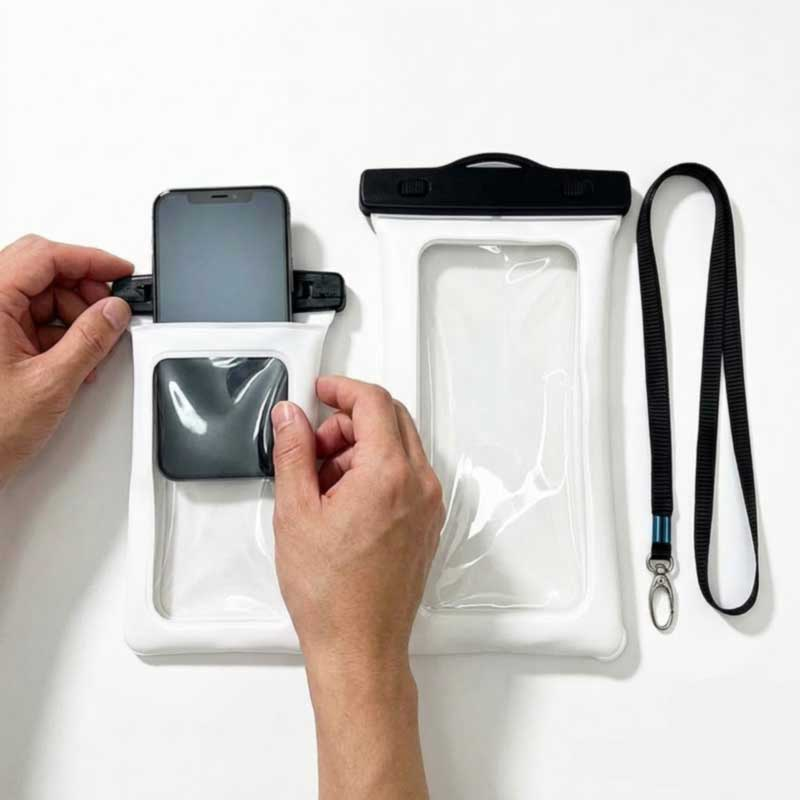 OEM waterdichte telefoonhoesje-aanpassingsgids