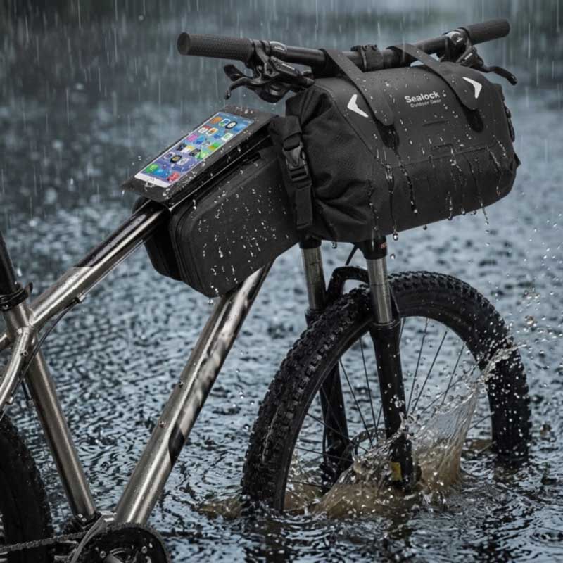 Waterdichte fietstassen – RF-gelast, IPX6 | OEM, MOQ200