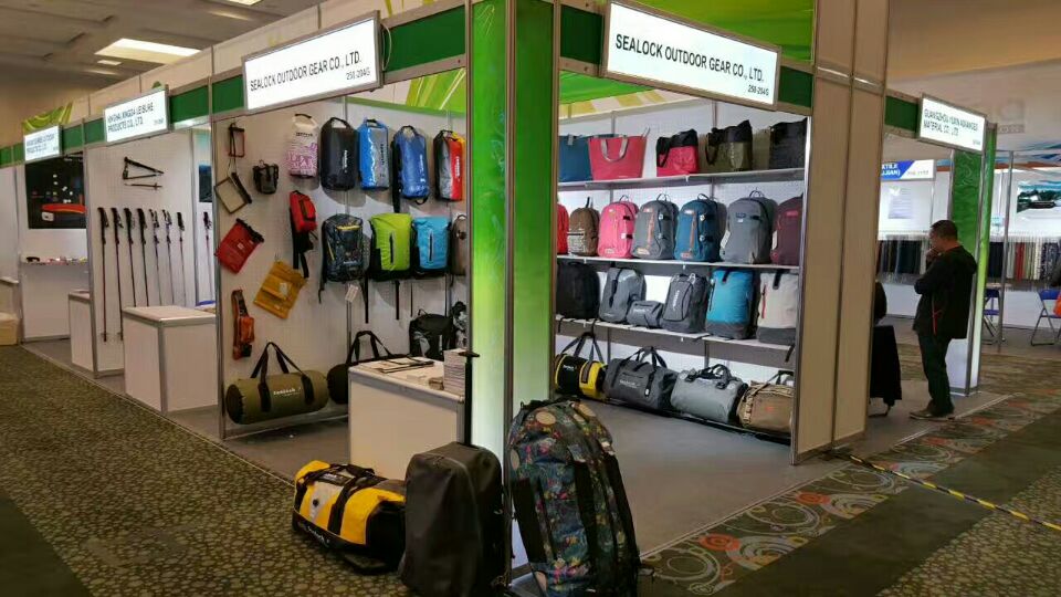 Sealock historical presence at international outdoor trade shows over 25 years.